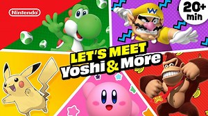 Nintendo promo compilation introduces Yoshi, Pikachu, Kirby