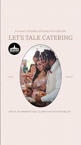 Your wedding menu might just be the thing your guests remember most!
