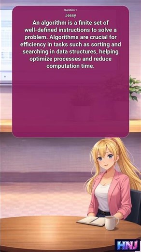 What is an algorithm?