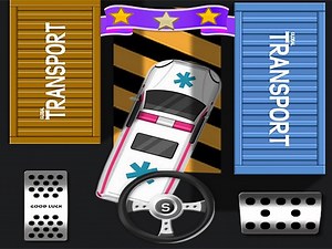 Play Ambulance Parking | Free Online  Games. KidzSearch.com