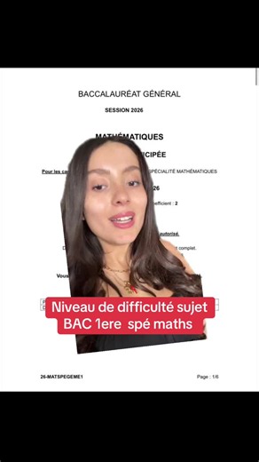 Pronostic de ta note/20 ? 🧠📚 #bac #maths #premiere