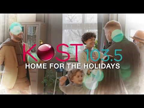 It's time for Christmas Music on KOST 103.5 FM!
