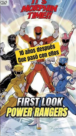 The 1993 Power Rangers are back! ⚡ Are you ready for the Morph?
