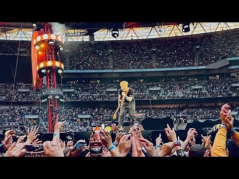 ED SHEERAN LIVE IN UK - WEMBLEY LONDON 2022 | FULL CONCERT EXPERIENCE + MATHEMATICS TOUR SETLIST