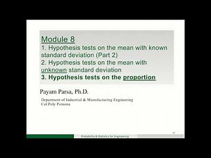 Hypothesis Testing - One Sample Proportion Test