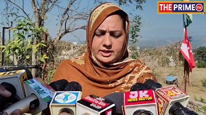 61K views · 3.9K reactions | Nagrota K Voters Ko Darne Ki Koi Zarort Nahi,BJP Shar@b Baant Kar Vote Lena Chahti Hai,Voters BJP Ko Jawab Dei:Shamim Begum(NC Candidate) | The Prime TV | Facebook