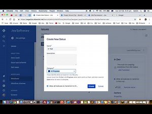 How to create new custom workflow in Jira | add new status and transitions | activate workflow