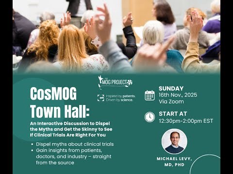 CosMOG Town Hall: Is it Right for You?