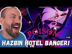 HAZBIN HOTEL BANGER! Poison (Lyric video) | Hazbin Hotel | Prime Video (REACTION!)