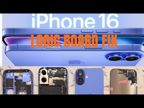 iPhone 16 Logic Board Replacement (Step-by-Step