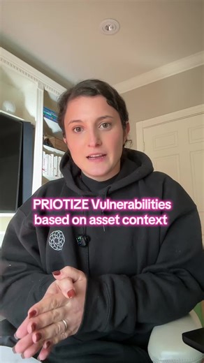 if your organization is struggling with prioritizing vulnerabilities, this is a great starting point just thinking about your asset context. What are the attributes that you should be thinking about when it comes to your assets. Your environment, whether the asset has sensitive data, is the asset Internet exposed, does it have proper compensating controls in place and are those compensating controls healthy? These are all really important pieces of context that you can think about in order to be
