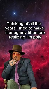 It’s honestly a little cringe looking back at past monogamous relationships once you finally realize you’re polyamorous and have been practicing it joyfully for a while. Suddenly the ways you never fit into monogamy become so obvious. Why certain relationships didn’t work. Why you felt confined, unfulfilled, guilty, confused. When you’re raised with monogamy as the only option, you don’t question the structure, you assume you are the problem. But realizing you’re poly is like breathing fresh air
