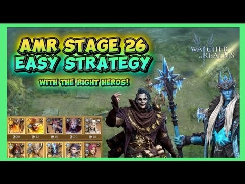 Artifact Material Raid Stage 26 | Easy Strategy | No POD | Watcher of Realms.