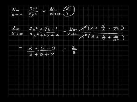 Limits Part 4 - Indeterminate Forms with Infinity