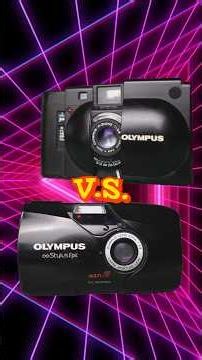 Olympus VS Olympus Pocket Size 35mm Film Cameras