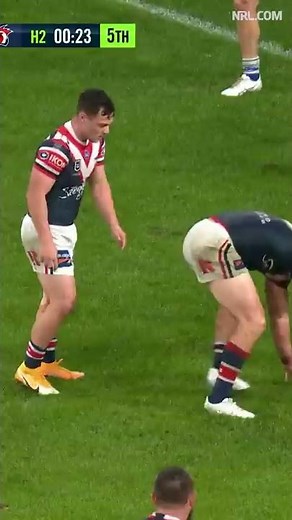 Sam Walker and the most unorthodox finish to an NRL game you've seen in a while! 🤣 #Shorts