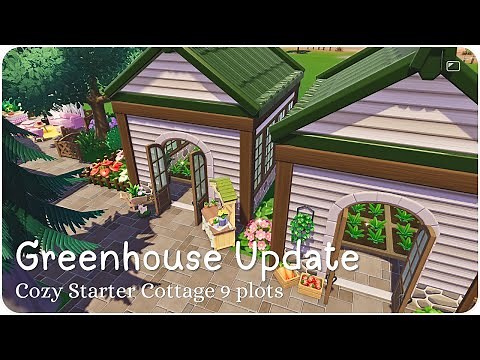 Cozy Cottage Update 🌷 | 9-Plot Expansion & Greenhouses | Heartopia Build Tutorial