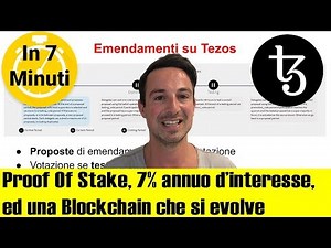 TEZOS (XTZ): Baking, Proof Of Stake e Rendita Passiva. Cos'è e Come funziona? (ITA) | Coin Crypto News