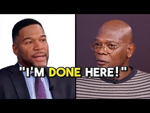 “Samuel L. Jackson EXPLODES on Good Morning America in Fiery Confrontation with Michael Strahan