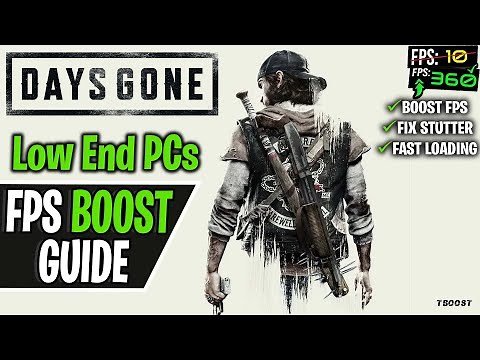 How to Fix Lag in Days Gone - Increase FPS and Fix Stutter for Low End PCs (config file)