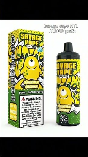 SAVAGE VAPE MTL 100000