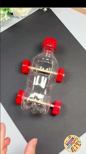 DIY Toy Motor Car with Plastic Bottle | Fun Kids Craft & STEM Project!