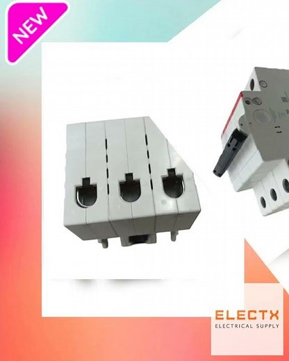 ABB Miniature Circuit Breaker 50A 3 Pole MCB 6 Kaic400V SH203-C50