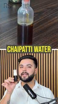 Hair Fall, Dandruff & Slow Hair Growth Treatment with Tea Water