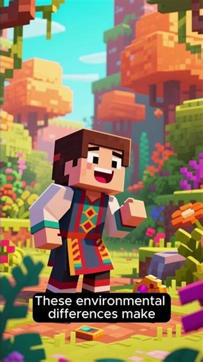 Minecraft Biomes Control The Entire World 🌲 | Gaming Fact #9