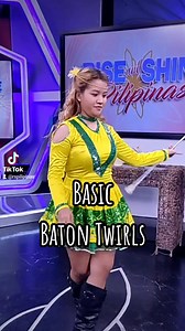 Basic Baton Twirls tutorial with Jamie Rosada! #baton #batontwirl #majorette #majorettedance #majorettechallenge #tuetorial #tursdaytutorial #RSP #riseandshinepilipinas | Rise and Shine Pilipinas