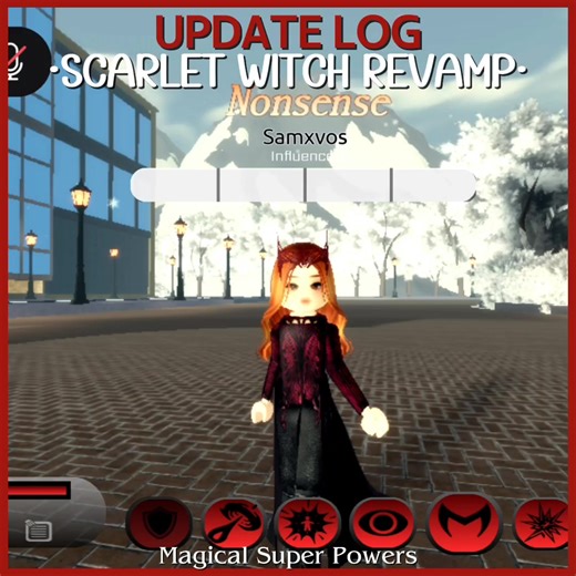 Magical Super Powers Update Log in Roblox
