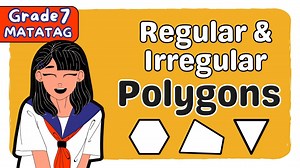 This video explains the difference of REGULAR AND IRREGULAR POLYGONS. This is a part of the math lessons for Grade 7 in the First Quarter under DepEd's new MATATAG CURRICULUM. The medium of instruction used is mixed English and Tagalog for easier comprehension. #matatagcurriculum #matatag #tagalogmath #math7 #polygon #firstquarter #mathisip To the learners, I hope nakatulong po itong video sa inyong pag-aaral. Just follow this page to support this channel and be updated sa mga new uploads. To my