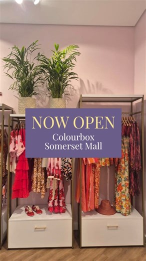 Colourbox on Instagram: "Colourbox Somerset Mall is now open! ✨️🌸 An absolute labour of love and joy is how we'd describe the development and opening of this store. ❤️ 🍇 We're so happy to welcome the Winelands community of women into our Colourbox family. Come into the space, play around with colour and fit on pieces that make your heart sing 💃🏻 You can find us at Shop 209A in the new section of the mall between Bella Luna and the Lego Store. Open from 9am to 7pm Monday to Saturday. And 9am 