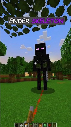 Ender Skeleton summon tutorial in Minecraft #minecraft #shorts
