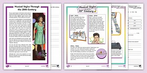 Musical Genres Reading Comprehension Activity