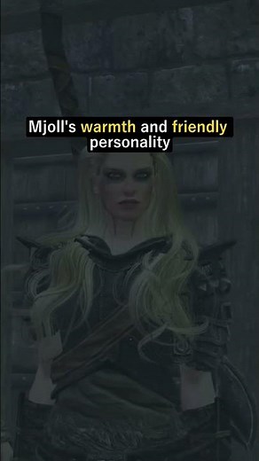 Top 5 Best Wives in Skyrim - Mjoll the Lioness #skyrim #tesv #gaming