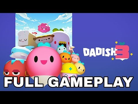 Dadish 3 Full Gameplay Walkthrough | All Bosses