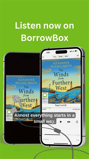 When betrayal shatters his life in Edinburgh, Neil escapes to the wild beauty of the Hebrides. There, new friendships and the pull of the past shape his future. Alexander McCall Smith’s The Winds from Further West is a moving story of loss, renewal and second chances. Listen now on BorrowBox. No waiting times! https://campaigns.borrowbox.com/C9GV #CambridgeshireListens #eAudiobooks #Audiobooks #Reading #Listening #BorrowBox #Fiction #AlexanderMcCallSmith #LibrariesOnline #OnlineLibraries Video d