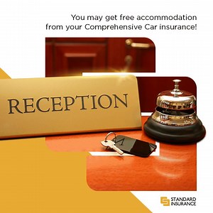 Comprehensive Motorcar Insurance Policy owners with RAP benefits (Roadside Assistance Program) who subsequently enroll to the program are entitled to this benefit. Should your car break down on your way to your destination and your vehicle repair will take more than 24 hours, SICI will cover your stay or provide assistance for the continuation of your journey.* * Subject to terms and conditions Message us to learn more about how you can avail of a Standard Insurance comprehensive motor coverage 