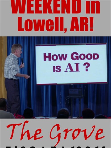 ONE WEEK to VALENTINE'S WEEKEND! DON MCMILLAN LIVE in Lowell, AR The GROVE Comedy Club - Feb 13 & 14 THE Engineer/Comedian returns for a Very Nerdy Valentine's Weekend in Northwest Arkansas. The PERFECT way to celebrate Valentine's Day for Nerds, Engineers and people who love them! This Year's Tour Includes: • Don takes on AI: Man vs. Machine • Lots of New Charts, Graphs and Laughs • State-of-the-Art Comedy Venn Diagrams Get tickets NOW! GroveComedy.com @agt @grove.comedy #lowellarkansas #lowell