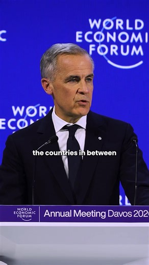 As great powers abandon rules and values for their own interests, middle powers like Canada have a choice: compete with each other for favour or act together with impact. | Mark Carney