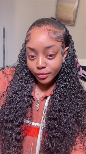 Install Burmese Curly Transparent Lace Wig