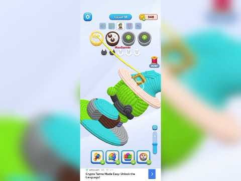 Thread color escape level 18 gameplay walkthrough solution