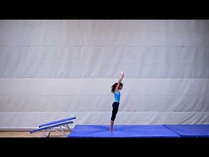 Minitrampolin - Grätschsprung