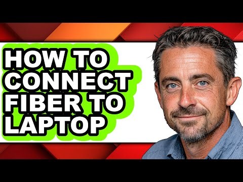 How to Connect Fiber to Laptop (only Way)