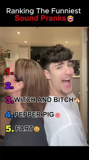 Ranking The Best Prank Sounds#rankingvideos #ranking #trendingvideos