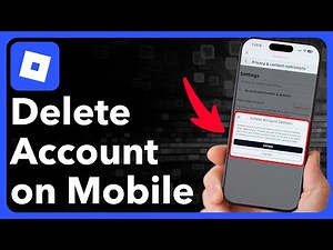 How To Delete Roblox Account On Mobile
