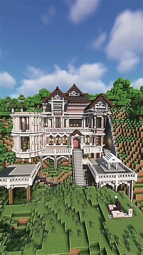 Easy House build For Solo #minecraft #minecraftpublicsmppe