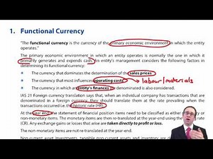 CIMA F2 Functional currency
