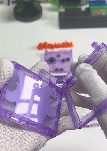 Gengar Mod Kit for GBA SP: Premium Shell & Custom Box